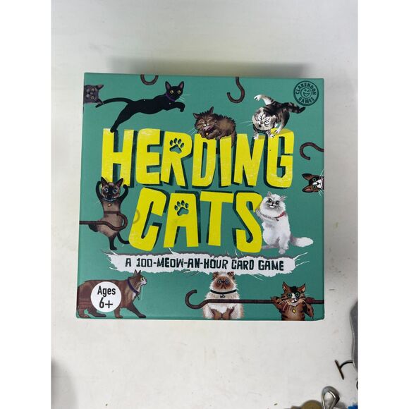 Herding Cats A 100 Meow An Hour Card Game NEW! SEALED! Family Night Fun - Picture 3 of 5